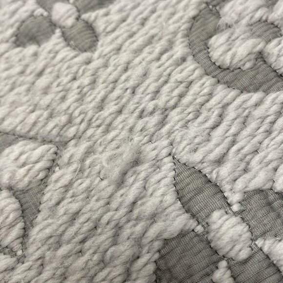 LOUIS VUITTON Eschar Progo Mania Gris Perle - Scarf 416-070525 - Picture 4 of 6